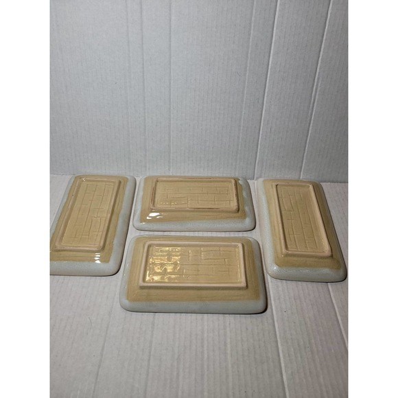 Side dish rectangular vintage plates - Picture 3 of 3